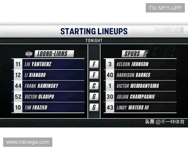 广州龙狮在NBA季前赛中遗憾落败 马刺展现强大实力